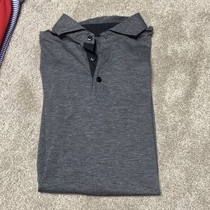 Gray lululemon polo